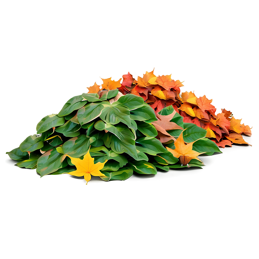 Huge Leaf Pile Png 06202024 PNG