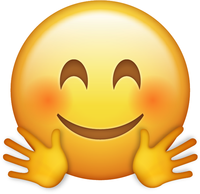 Hugging_ Face_ Emoji_ Happiness PNG