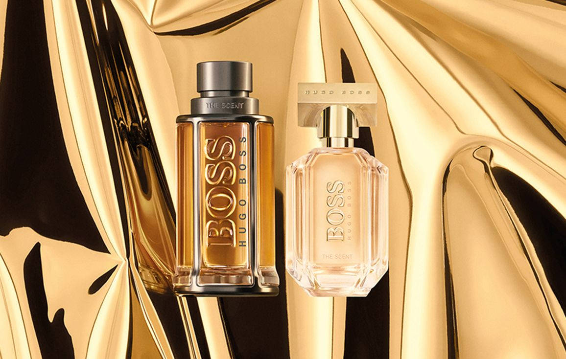 Hugo Boss Gold Perfumes Wallpaper