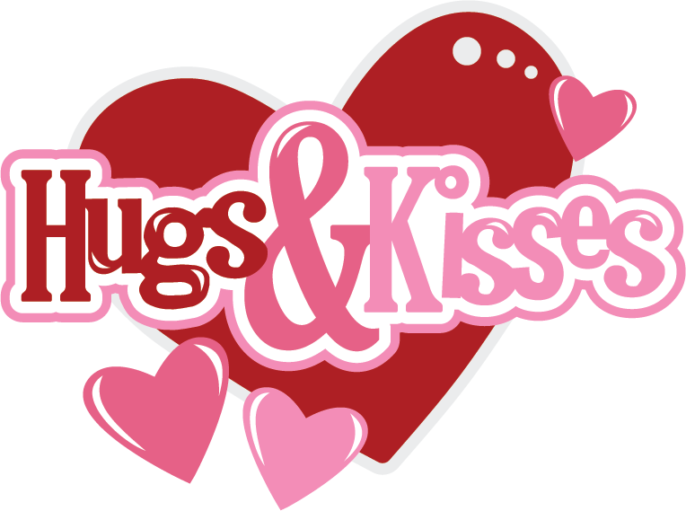 Hugsand Kisses Graphic PNG