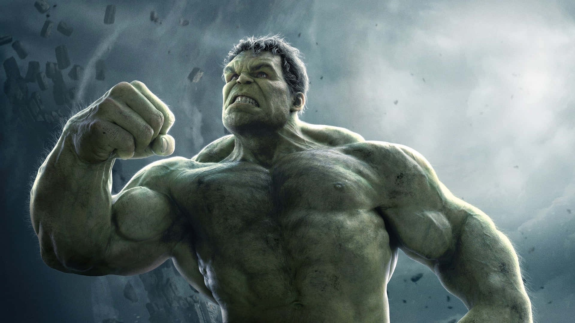 Derunglaubliche Hulk, Der Seinen Weg Zum Sieg Zertrümmert.