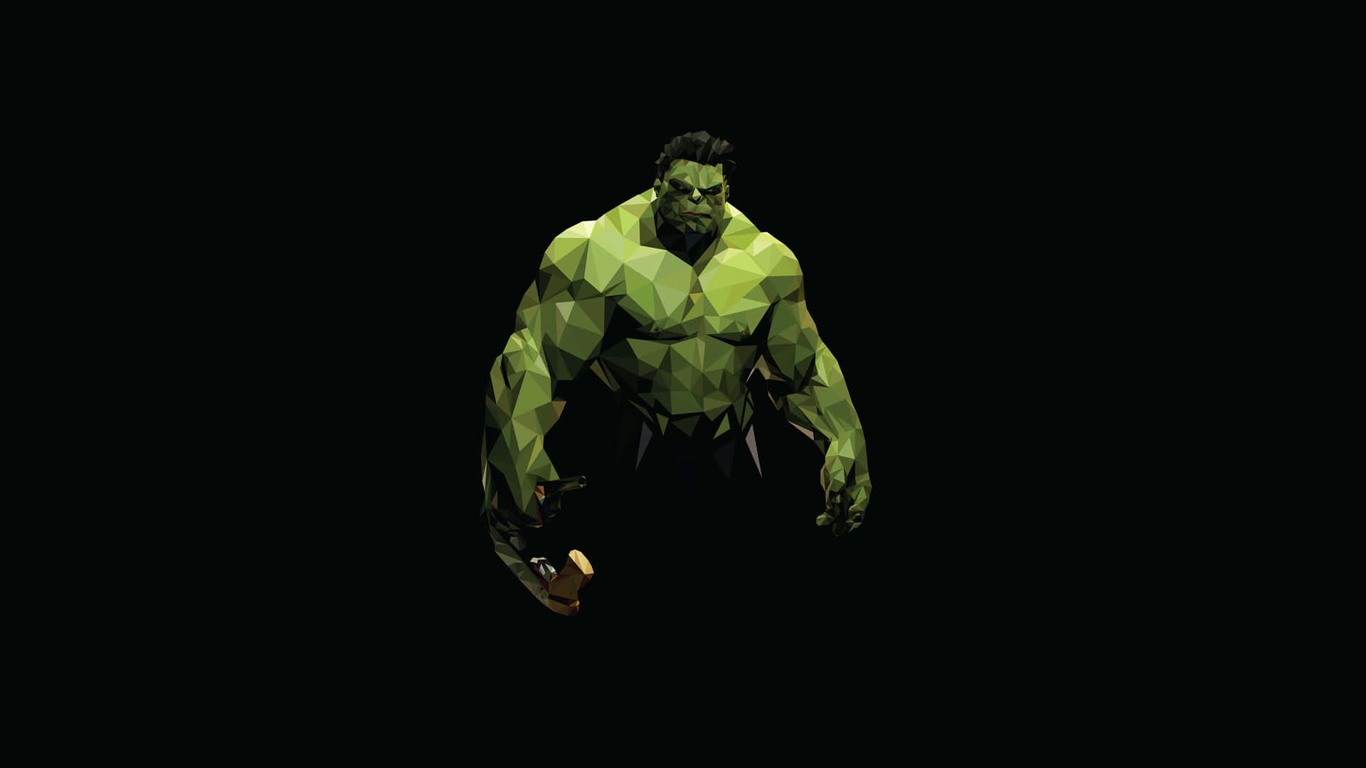 "The Incredibe Hulk ready to save the world!"