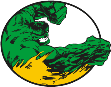 Hulk Comic Style Logo PNG