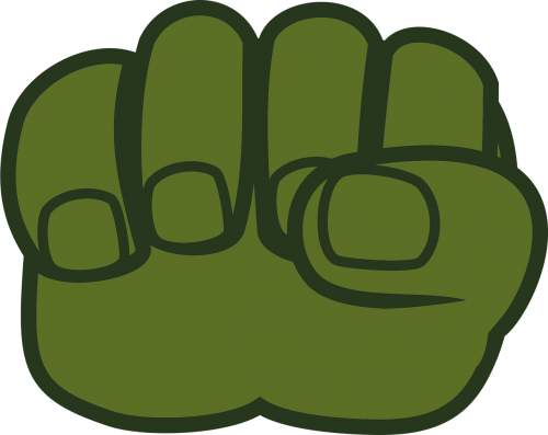 Hulk Fist Logo PNG