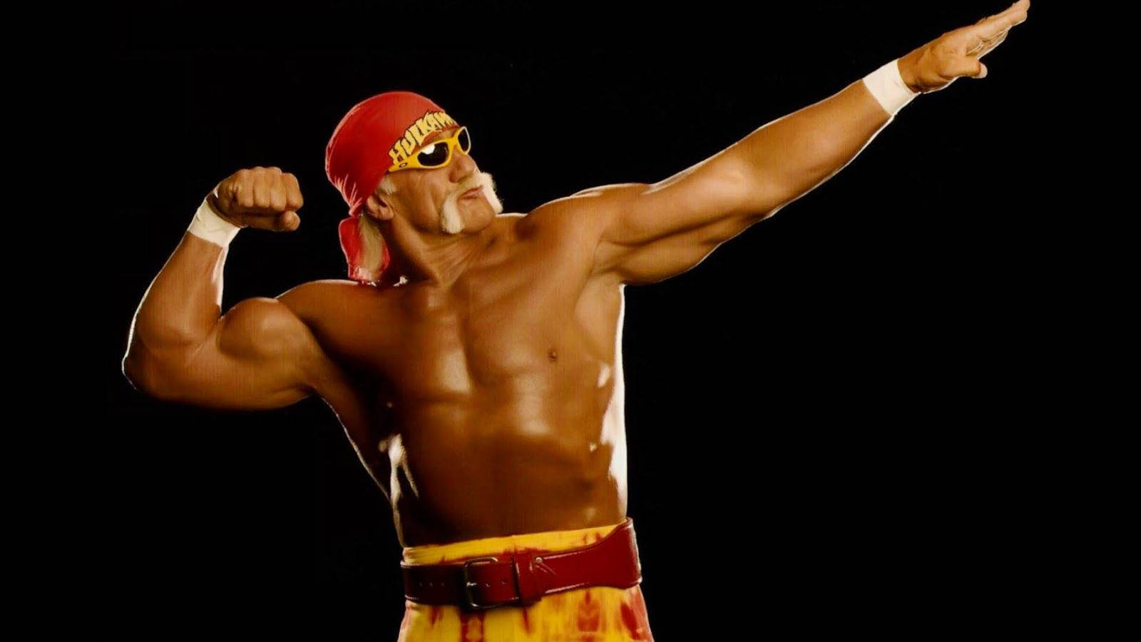 Hulk Hogan Superman Pose Wallpaper