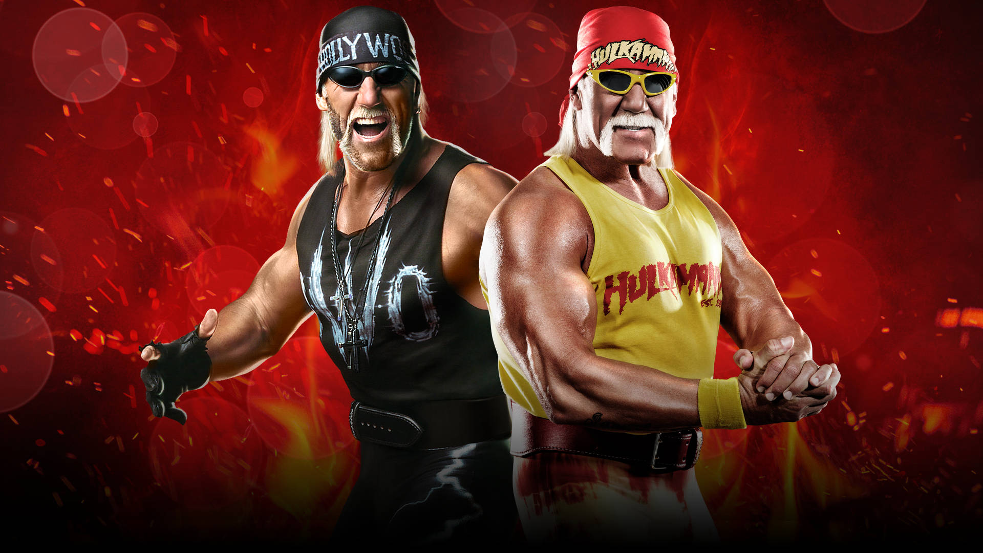 Hulk Hogan Two Alter Egos Wallpaper