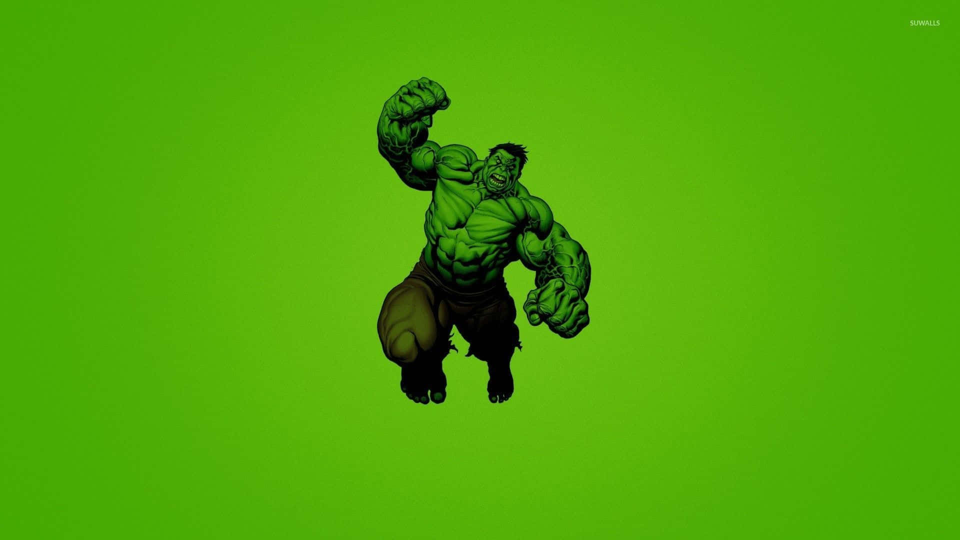 Hulk, the powerful Marvel hero
