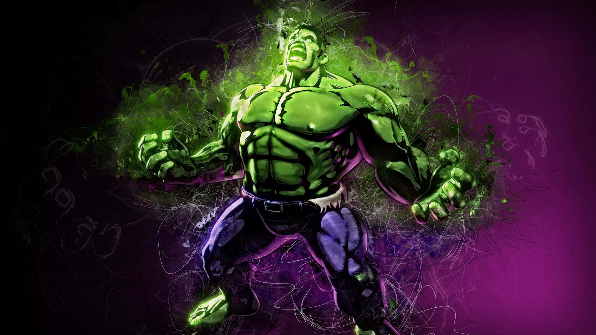 Hulk Smashing His Way To Freedom