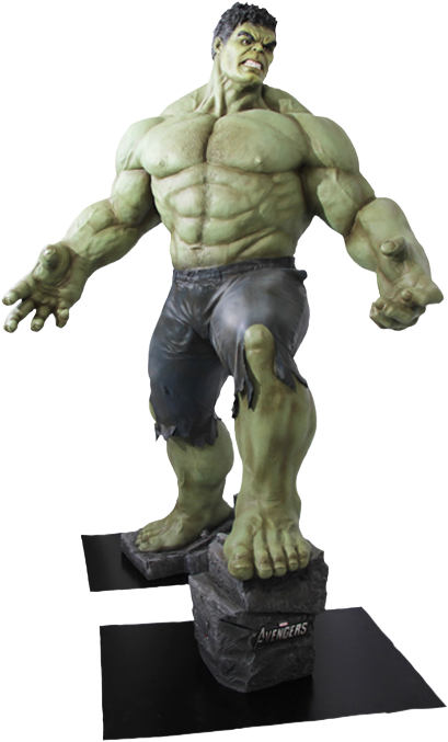 Hulk Statue Avengers PNG