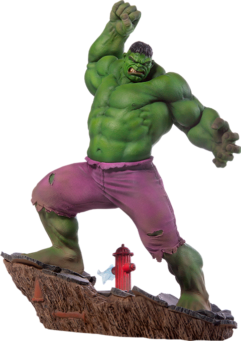 Hulk Statue Pose PNG