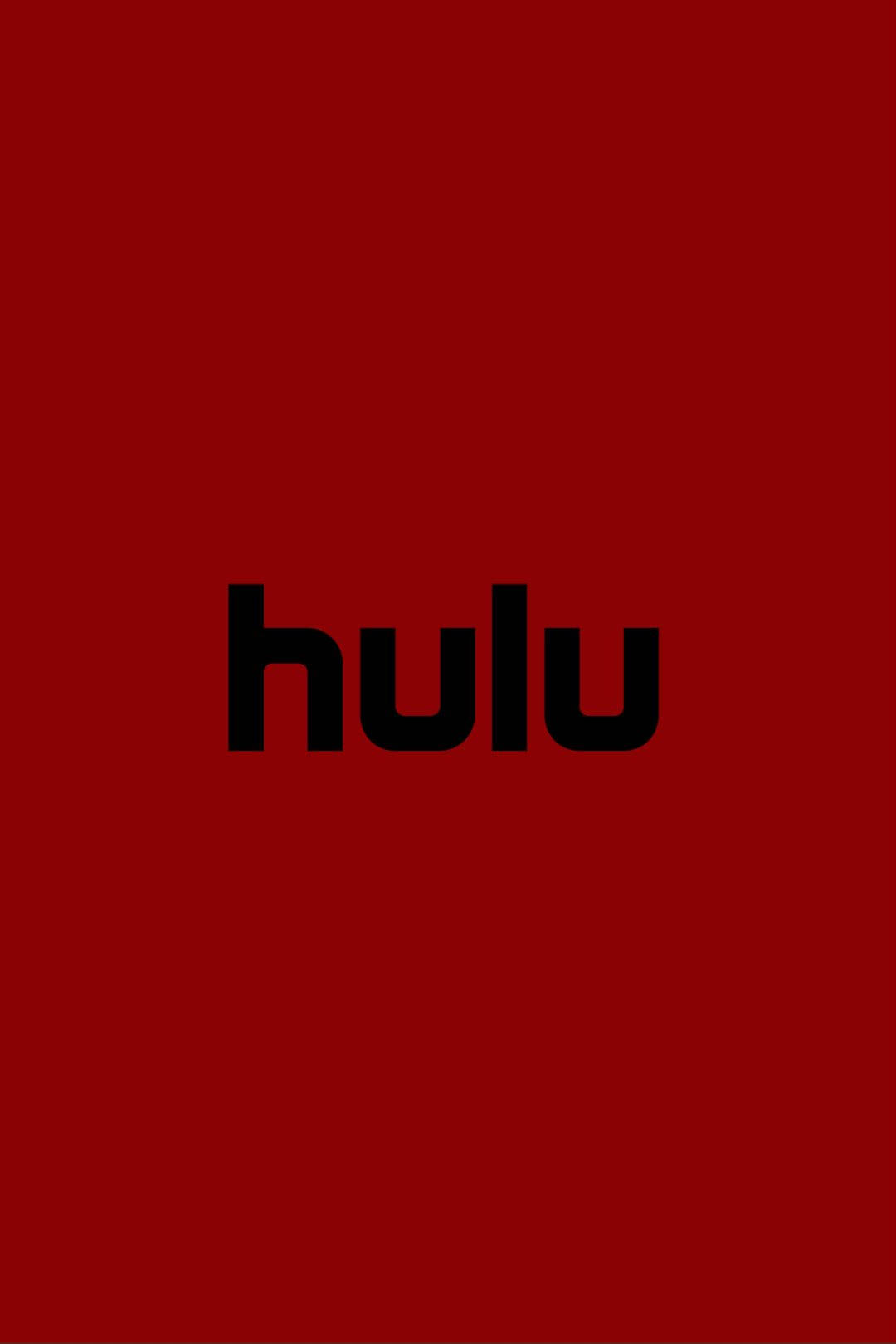 Hulu In Red Background