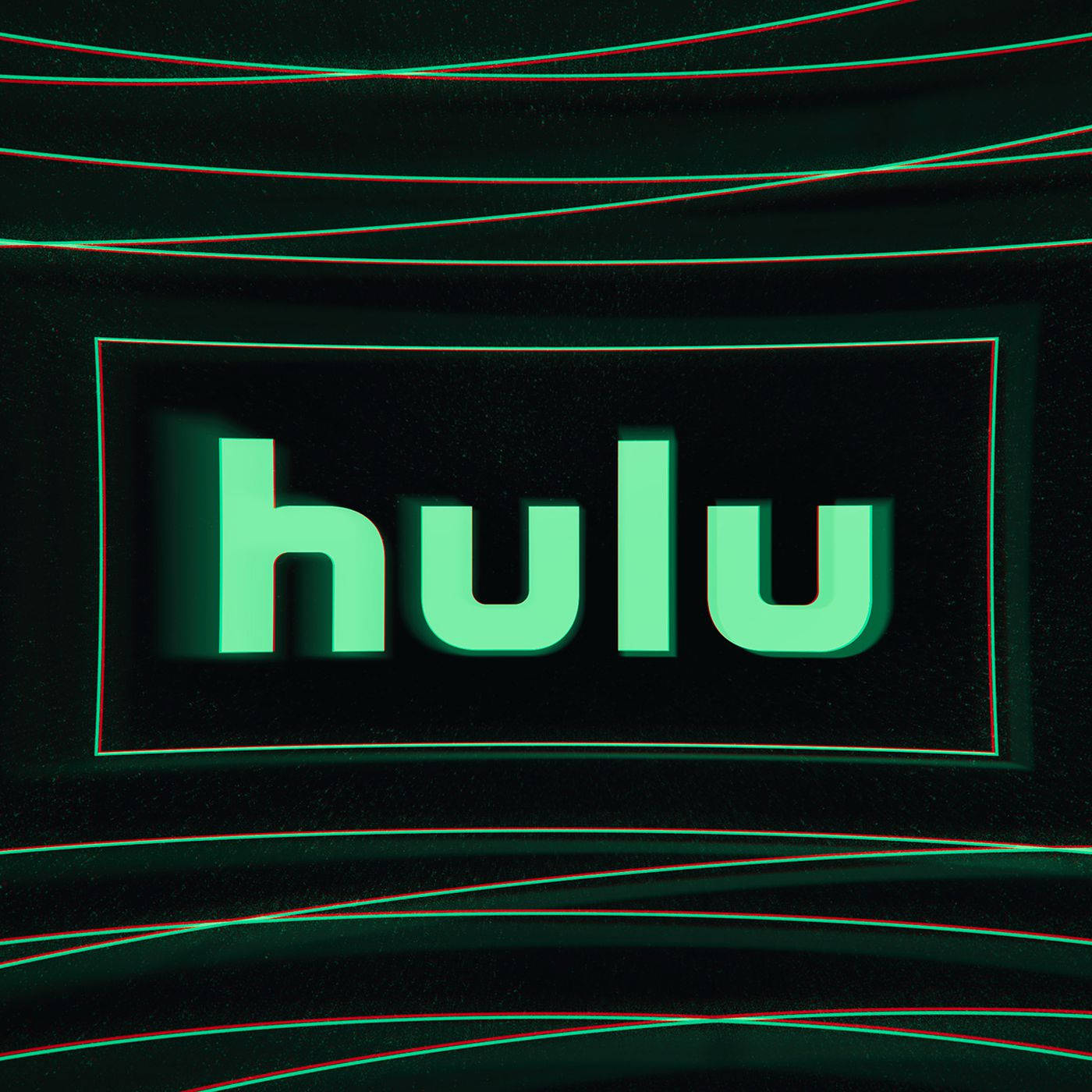 Hulu Logo Glitching Background