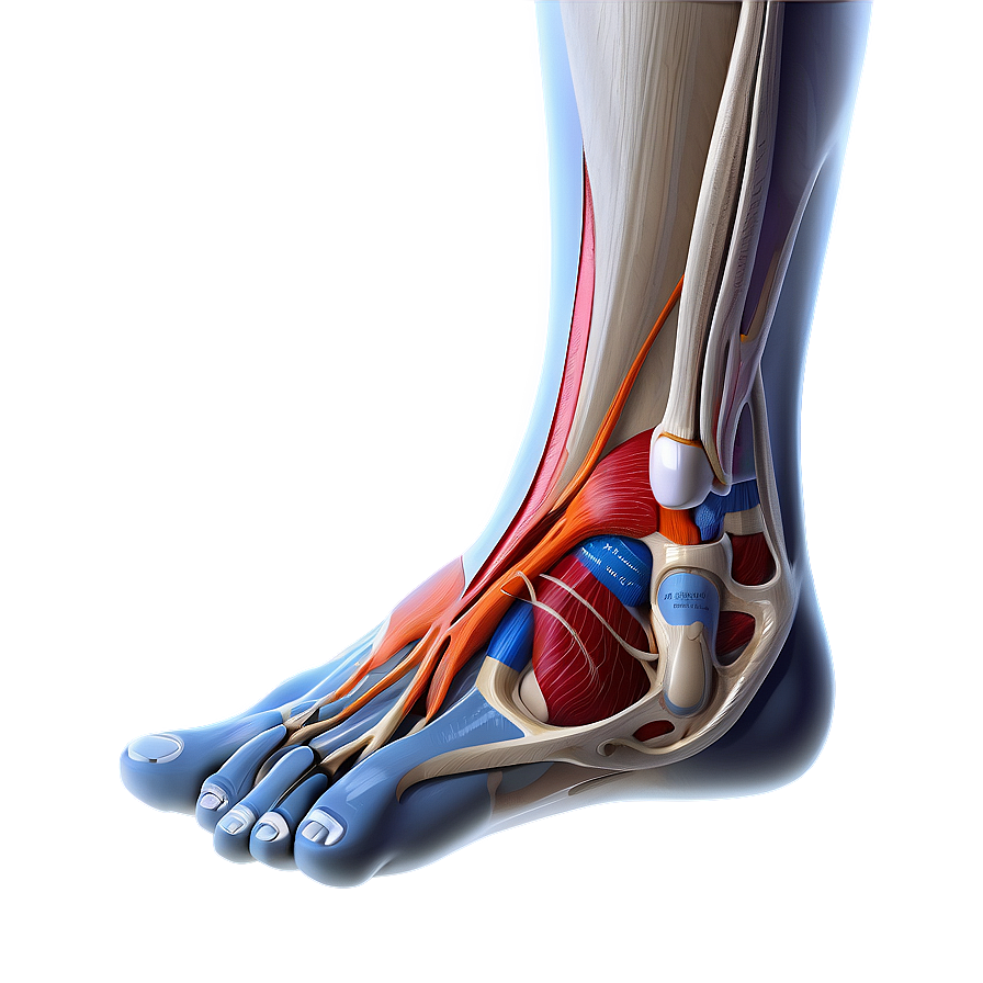 Human Foot Anatomy Png 05252024 PNG
