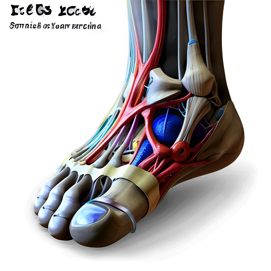 Human Foot Anatomy Png 8 PNG
