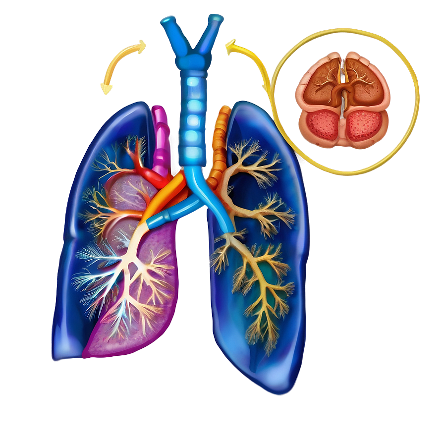 Human Lung Diagram Png 42 PNG