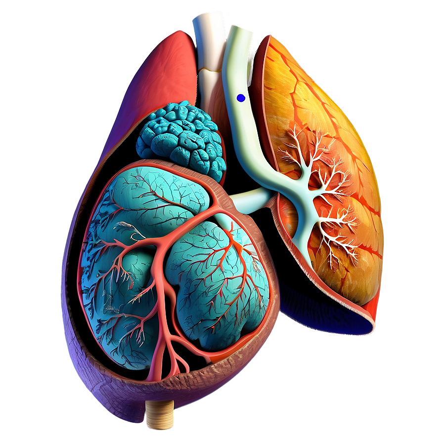 Download Human Lungs Anatomy Png 9