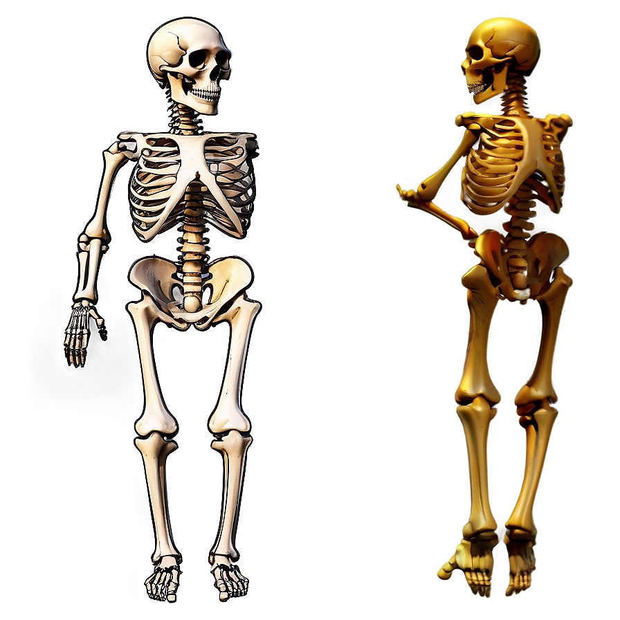 Human Skeleton C PNG