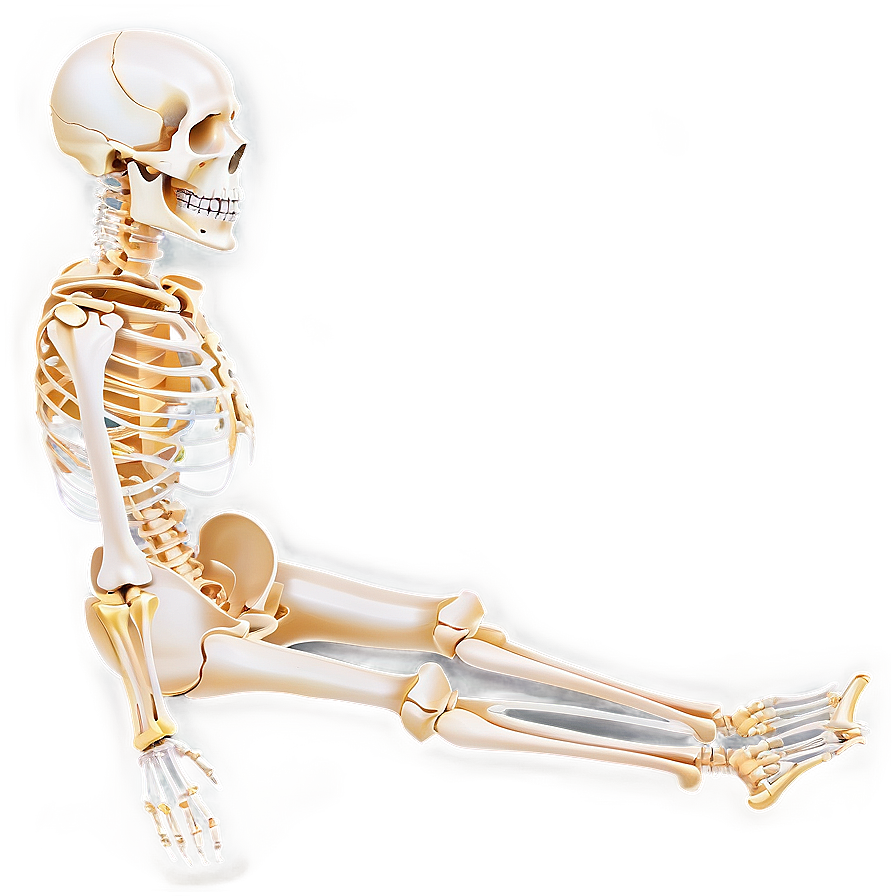 Human Skeleton For Physiotherapy Png Sai PNG