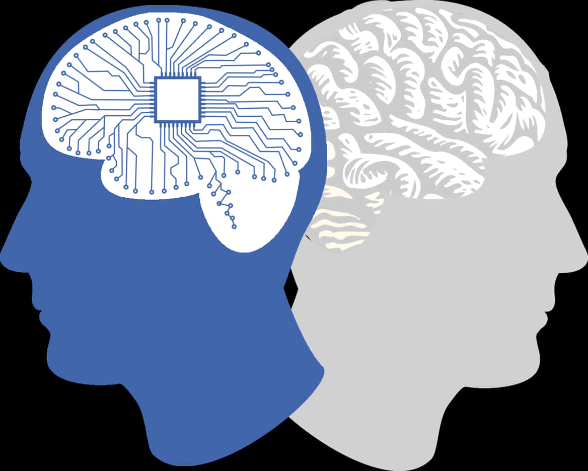Human Technology Brain Integration PNG