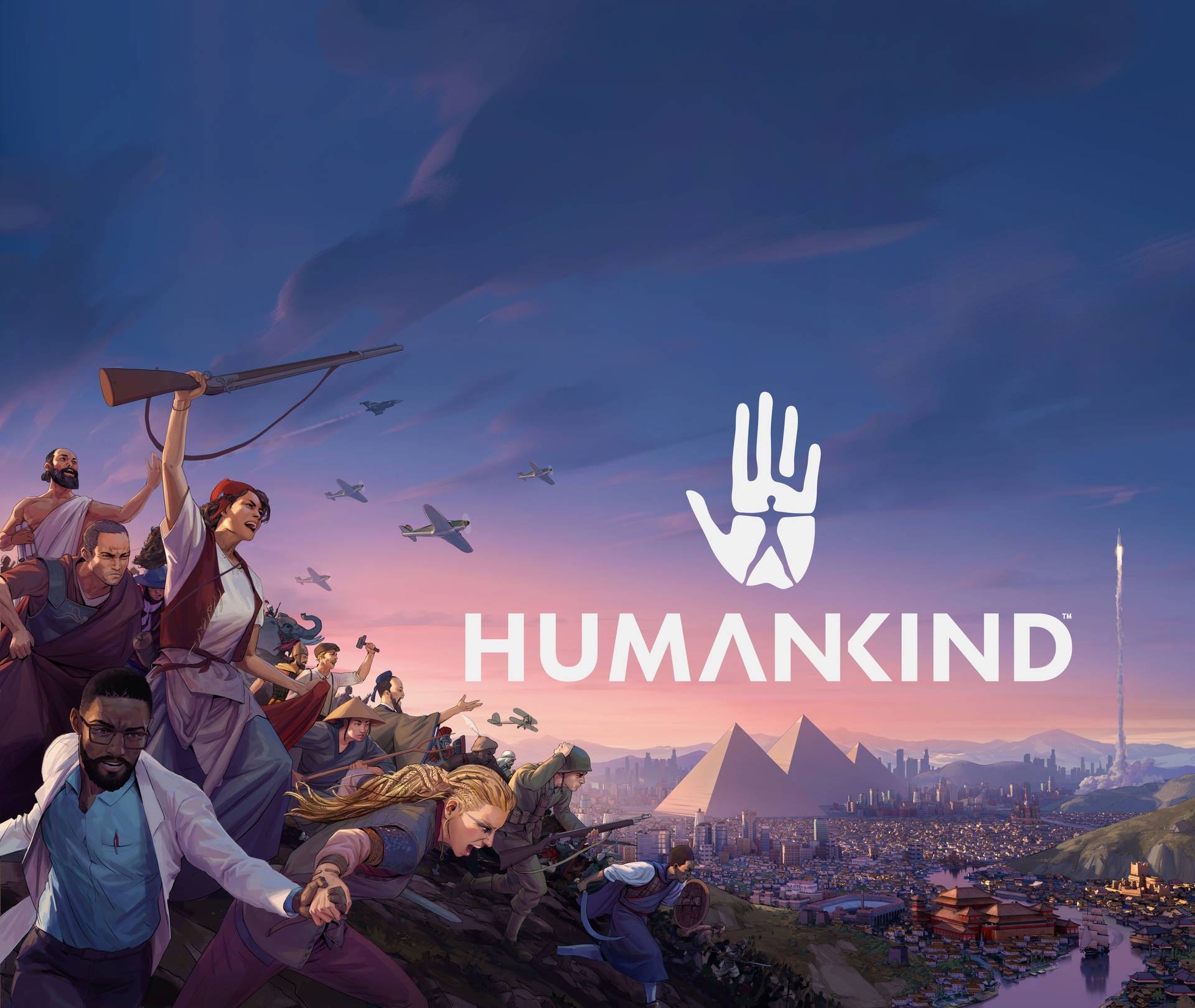 Mänskligheten8k-spel Wallpaper