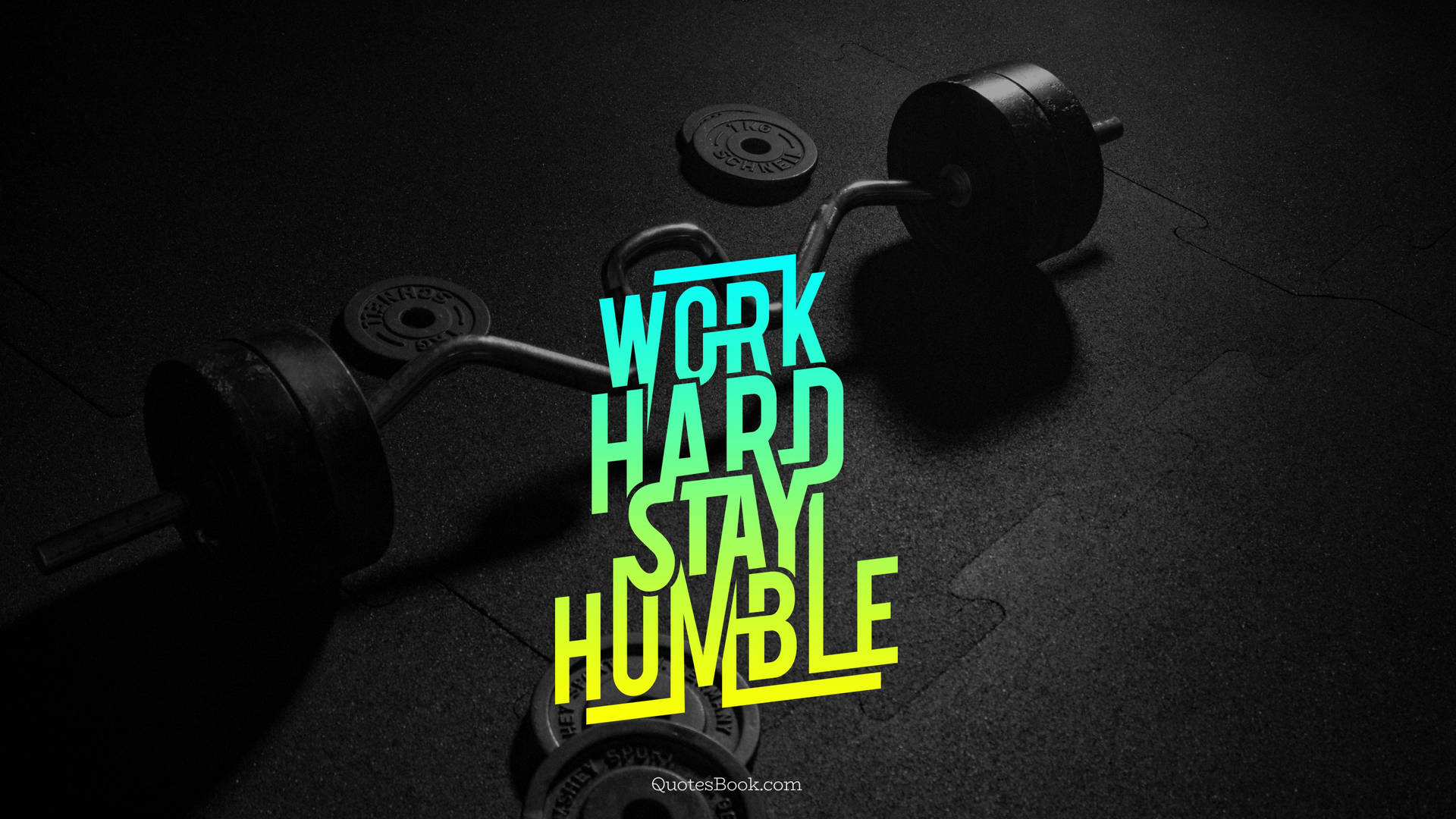 Download Humble Fitness Quote Wallpaper 