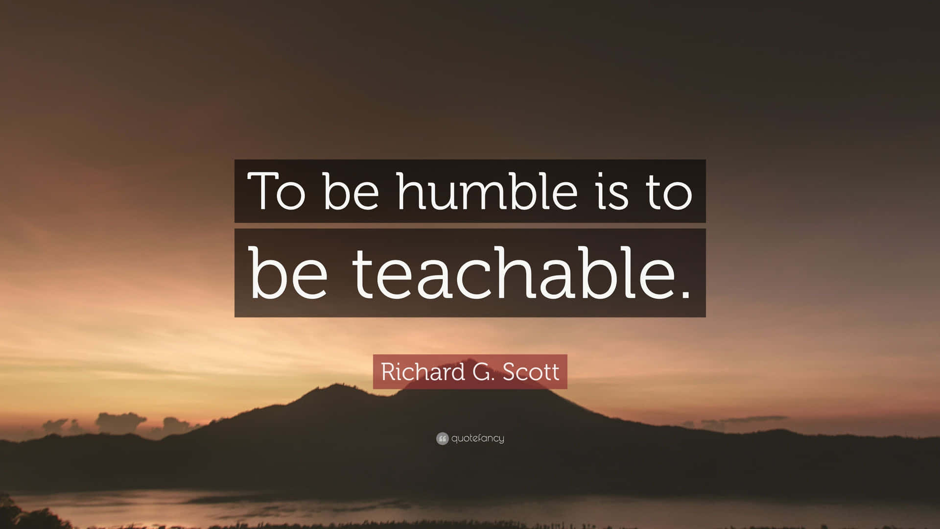 Humbleand Teachable Quote Background Wallpaper