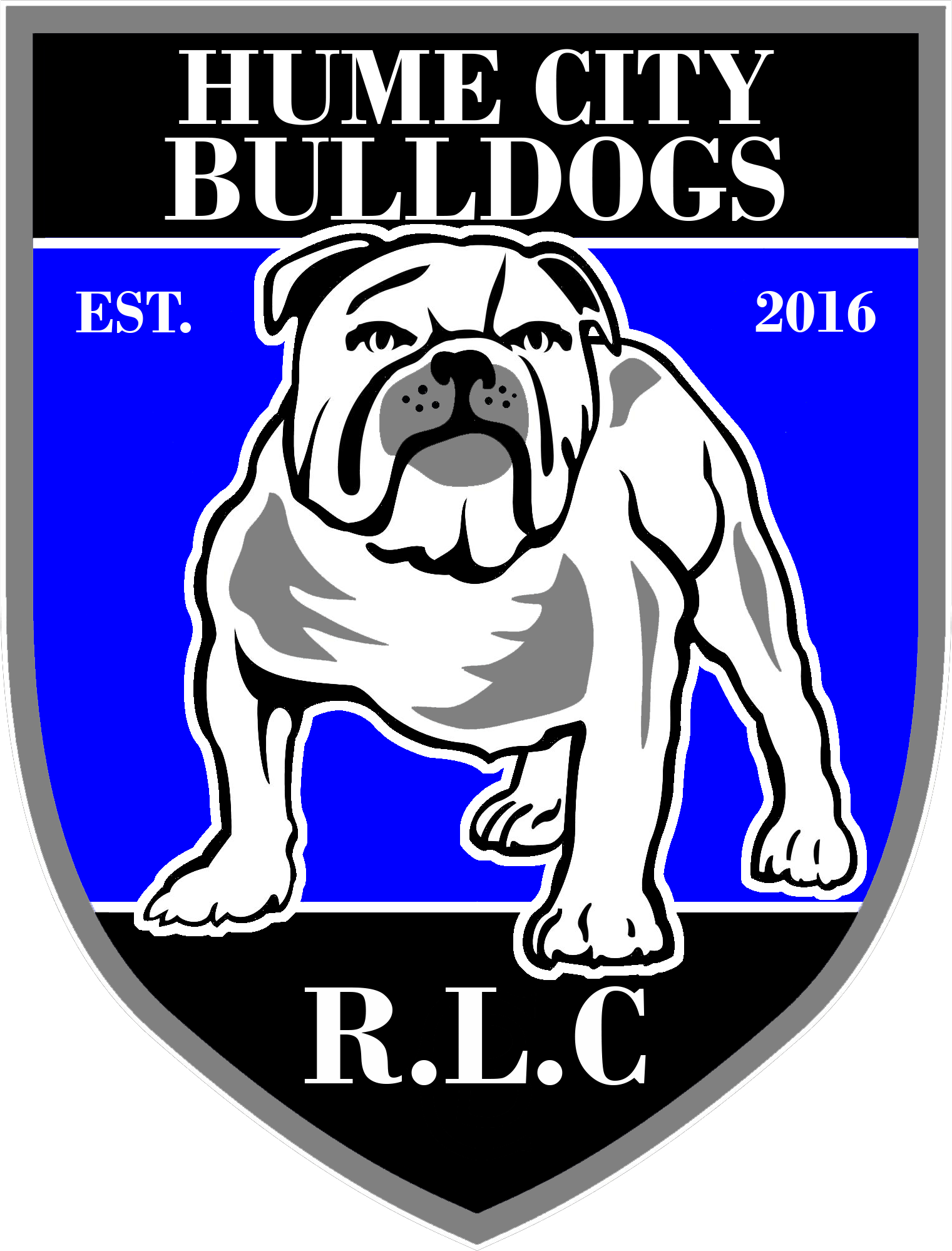 Hume City Bulldogs Crest2016 PNG