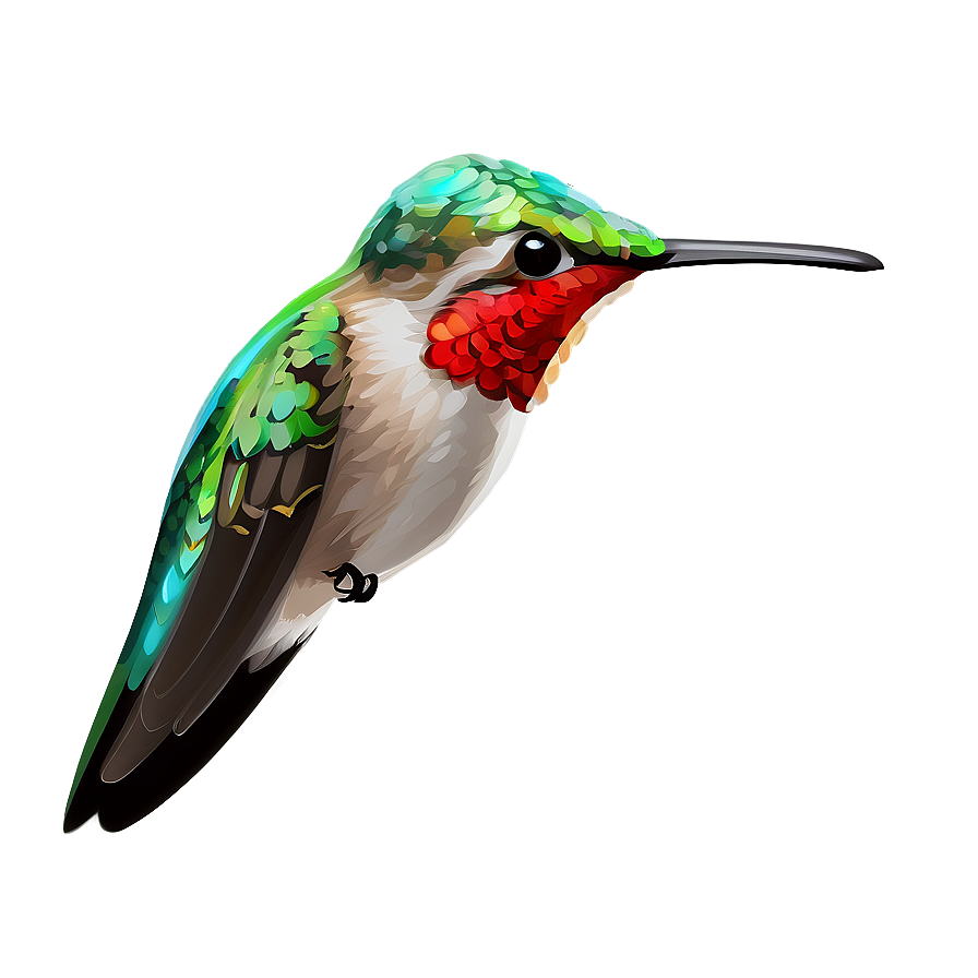 Download Hummingbird Digital Art Png 05212024 | Wallpapers.com