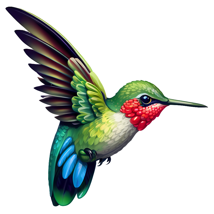 Download Hummingbird Illustration Png 05212024 