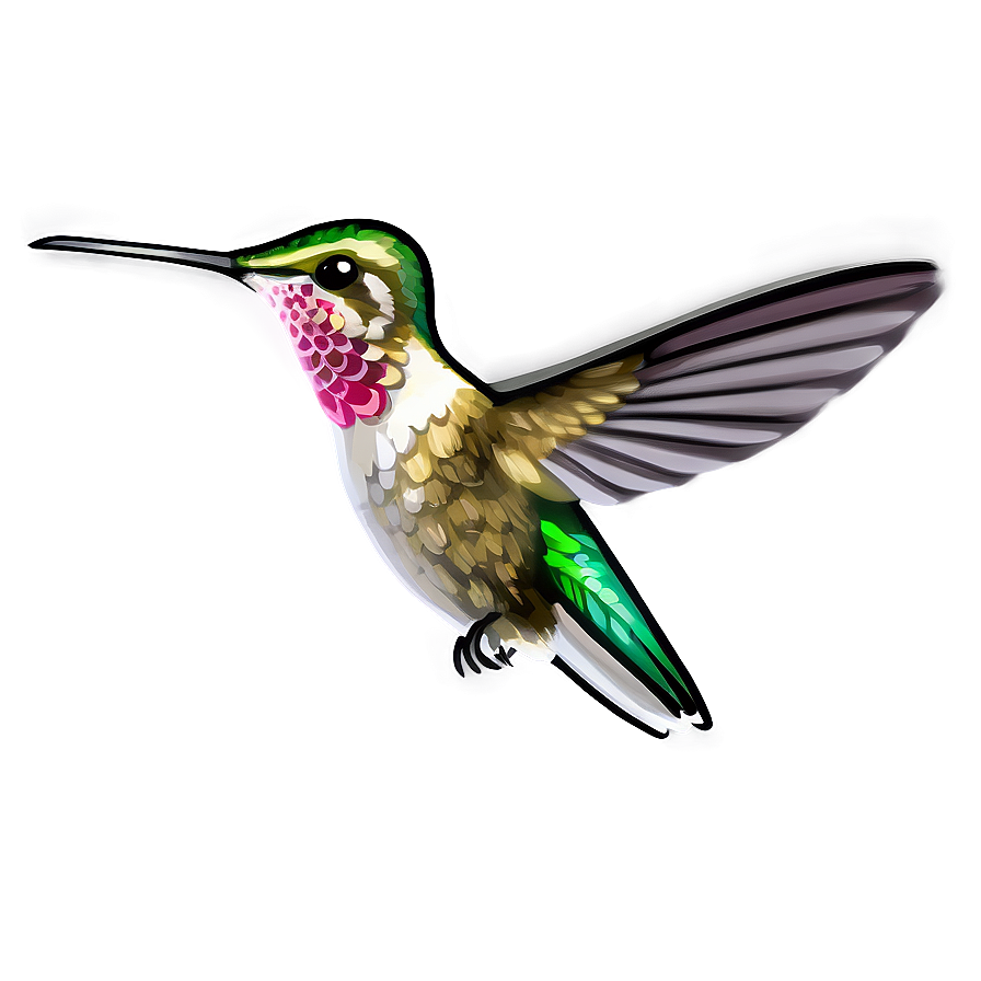 Download Hummingbird In Flight Png 05212024 