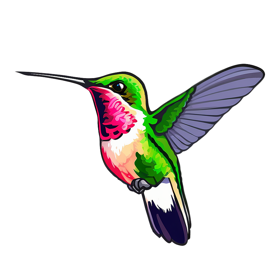 Download Hummingbird In Flight Png Xnh | Wallpapers.com