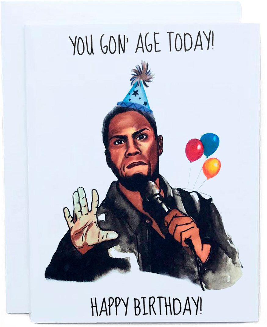 Humorous Birthday Cardwith Celebratory Message PNG