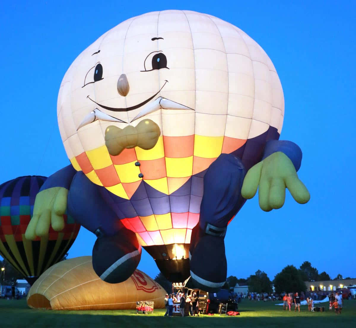 Humpty Dumpty Hot Air Balloon Picture