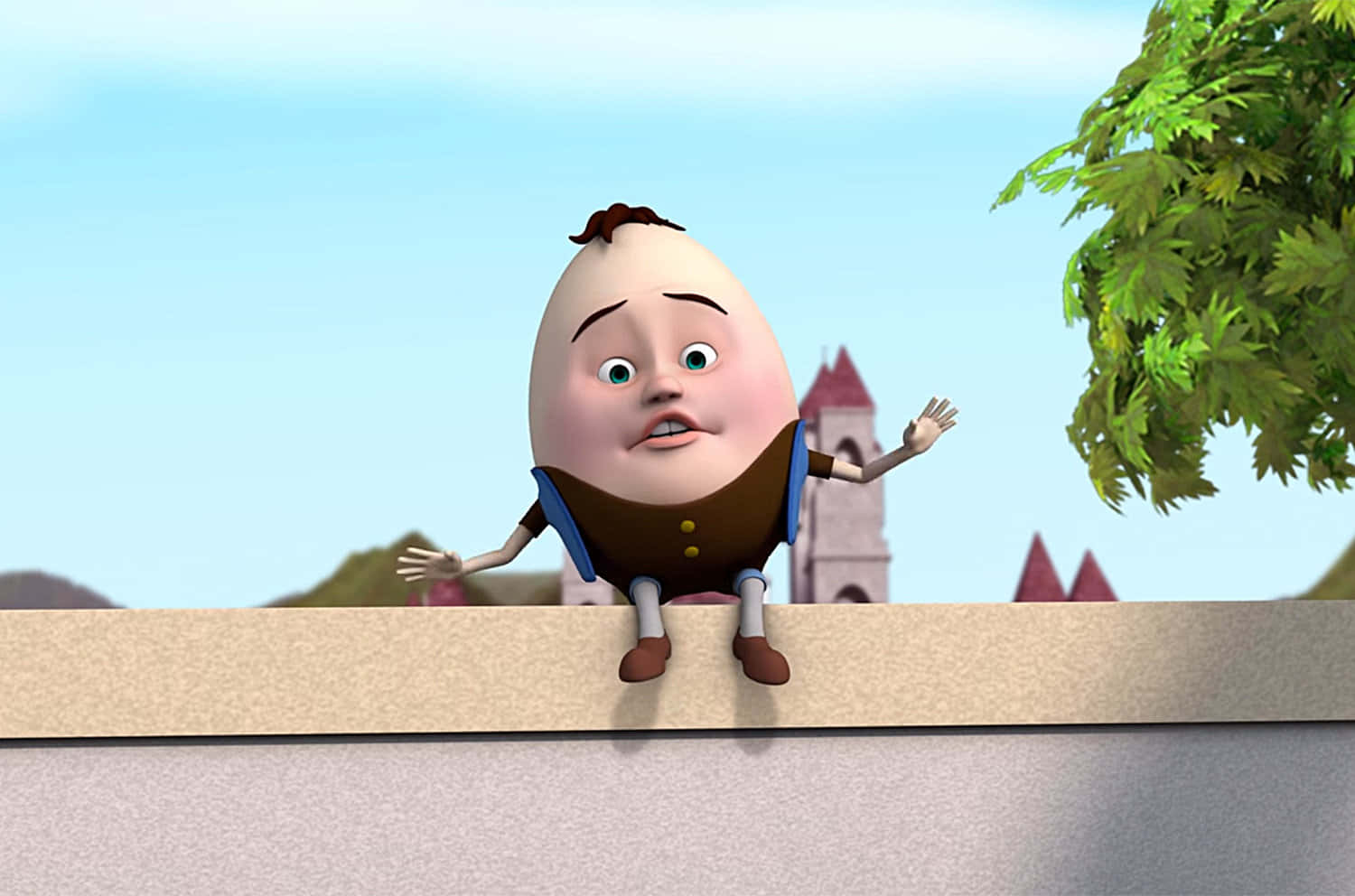 Humpty Dumpty Brown Clothes Picture