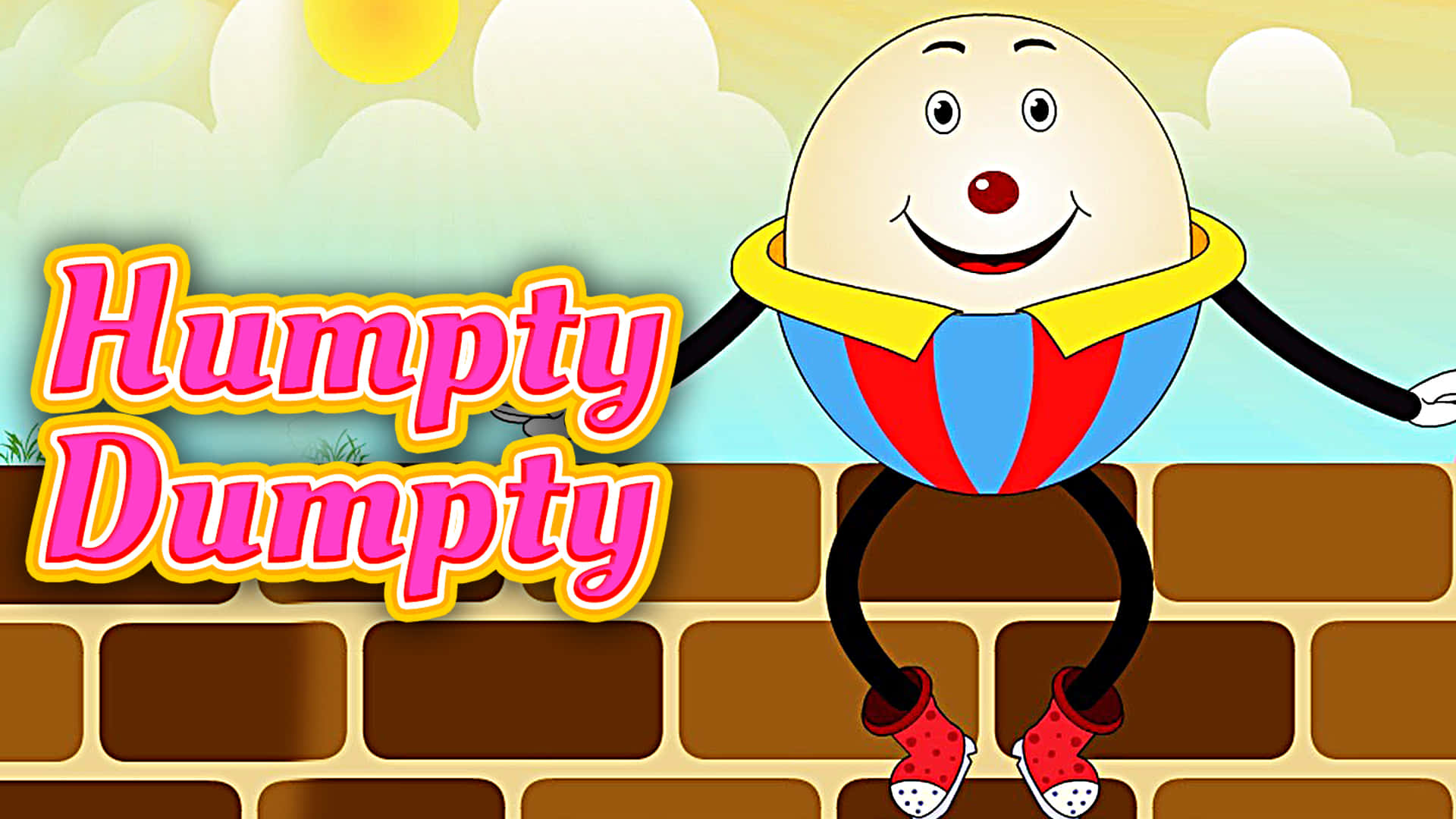 Vibrant Humpty Dumpty Illustration