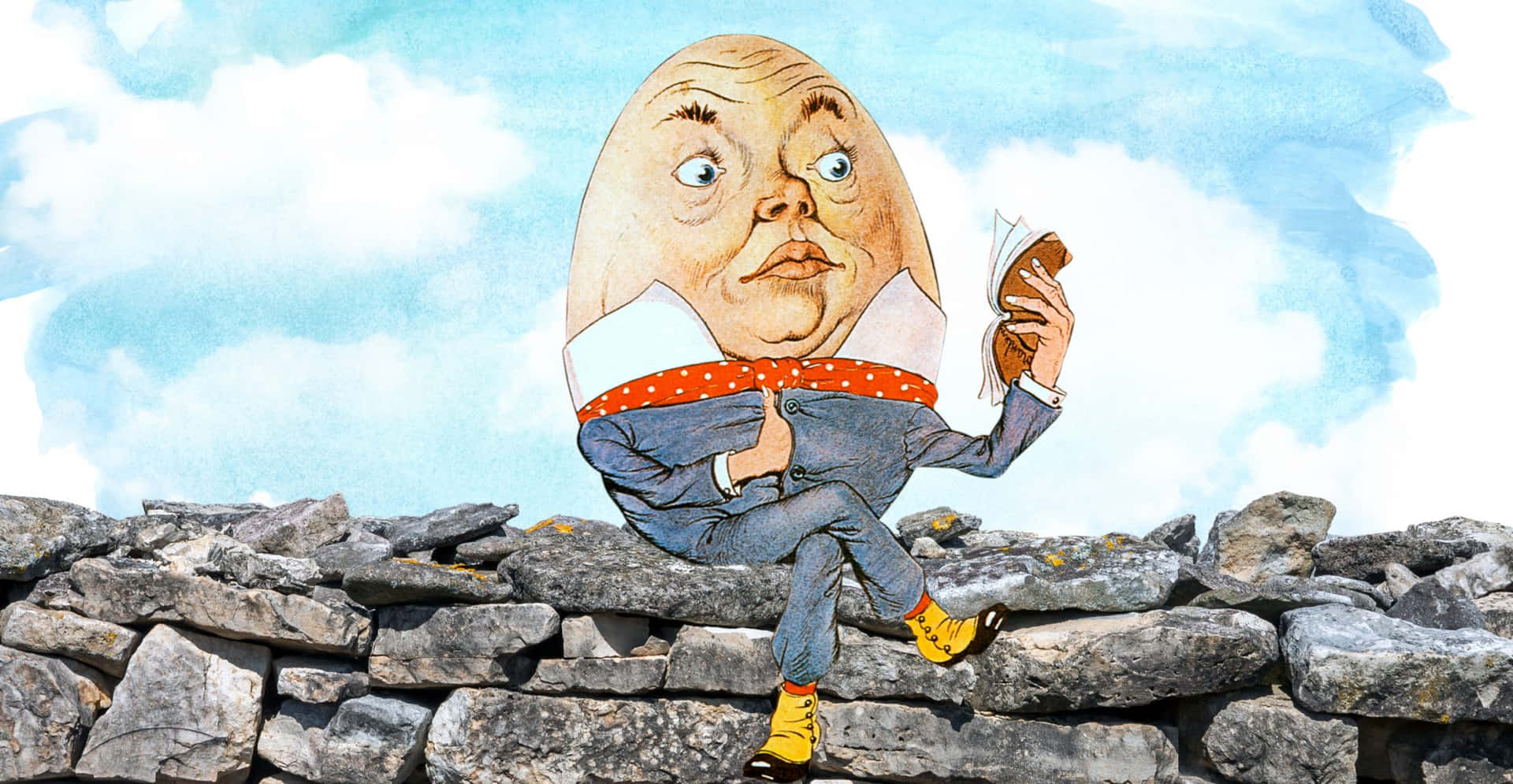 Humpty Dumpty Opening Book Picture