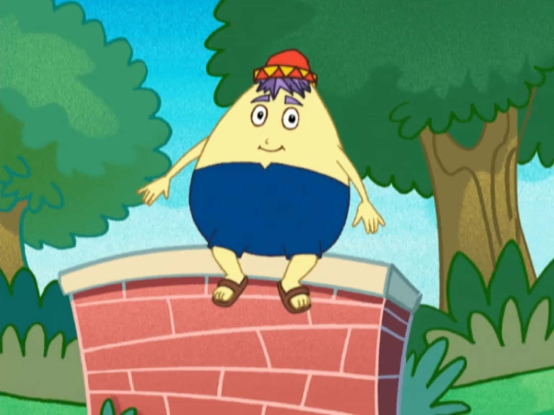 Captivating image of the classic Humpty Dumpty character