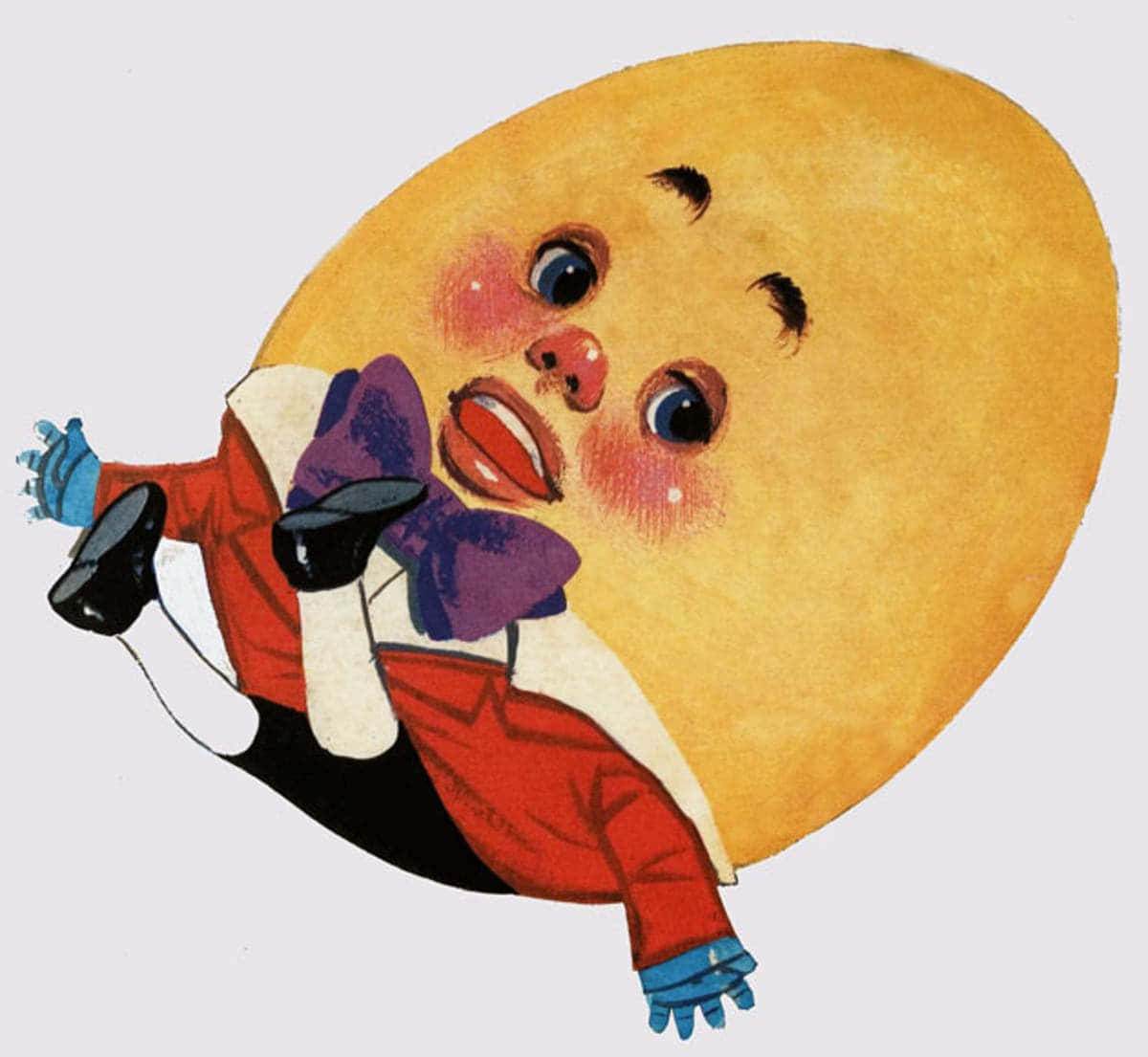 Personajede La Película De Humpty Dumpty En Una Imagen Pintada