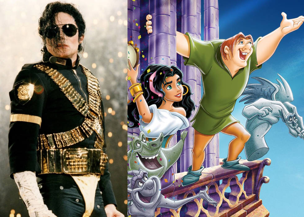 Hunchback Of Notre Dame And Michael Jackson Wallpaper