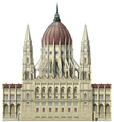 Hungarian Parliament Building Budapest PNG