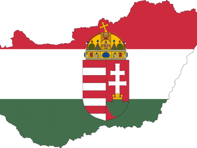 Hungary Mapwith Coatof Arms PNG