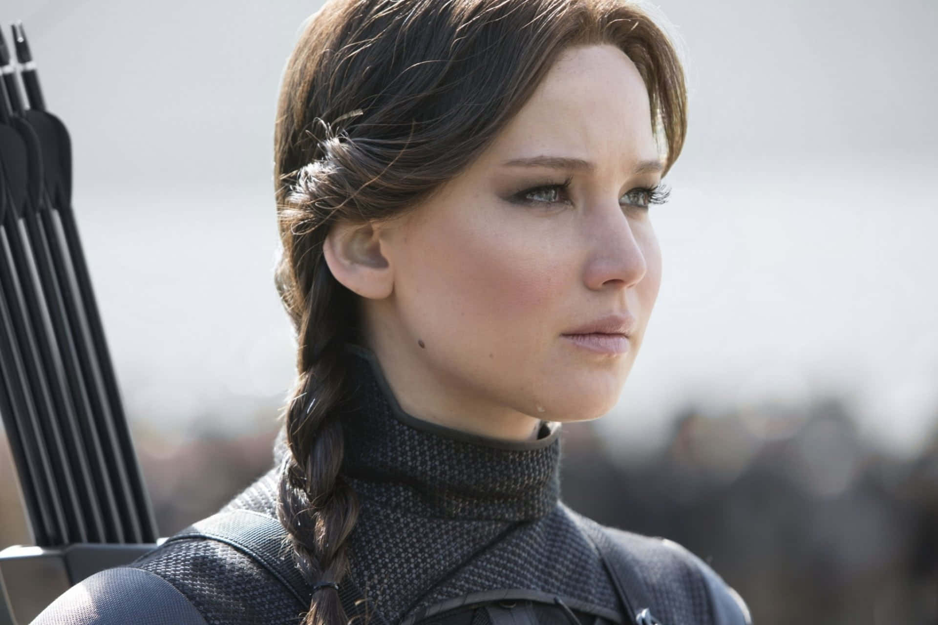 Jennifer Lawrence In The Hunger Games
