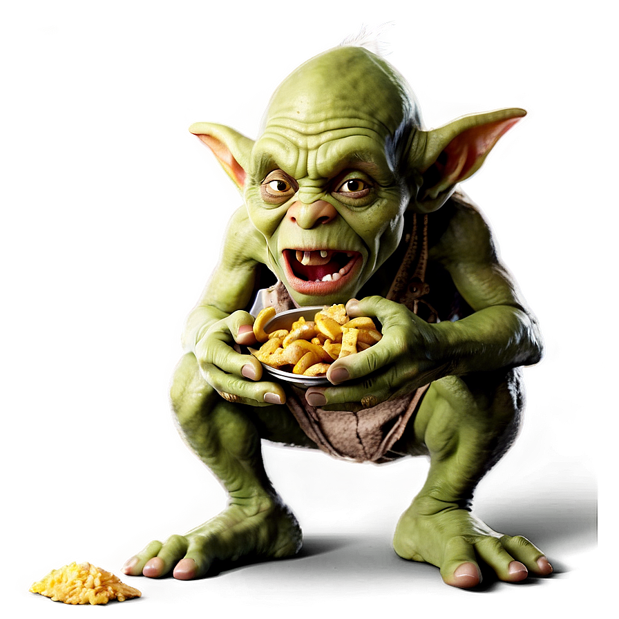 Hungry Goblin Eating Png 79 PNG