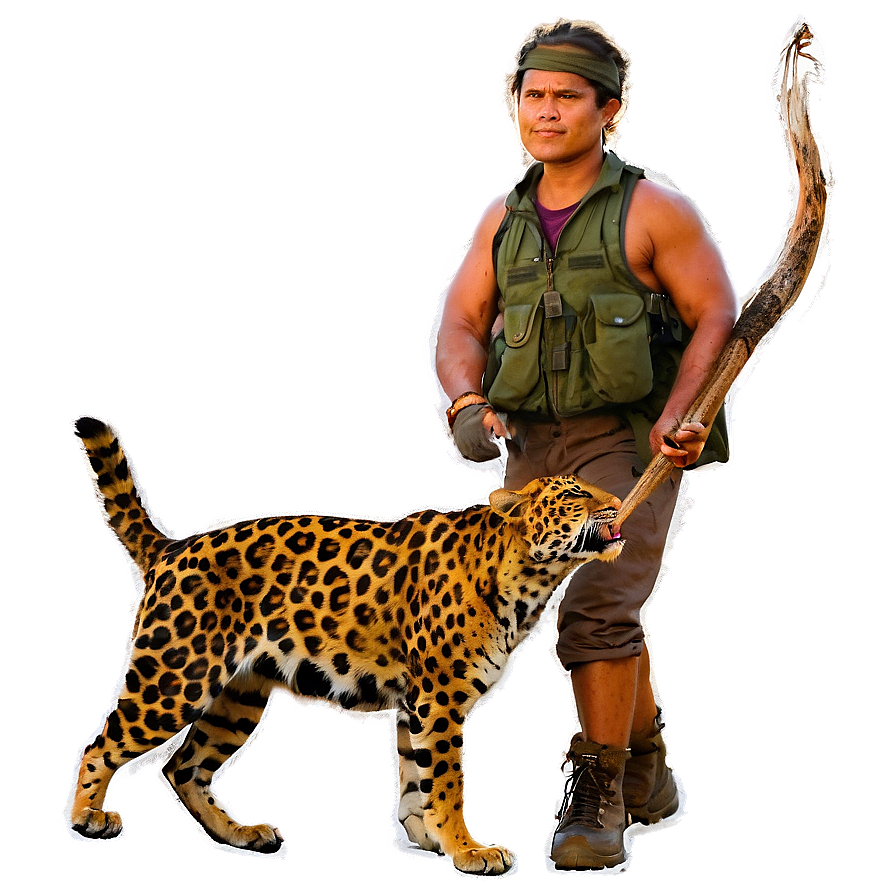 Hunter With Prey Png Nsl8 PNG
