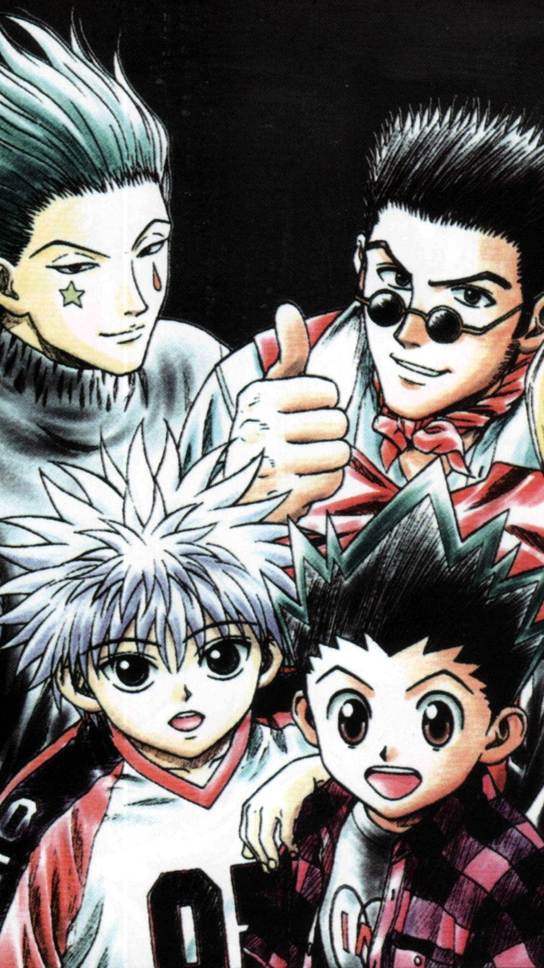 Gon Freecss, the protagonist of Hunter X Hunter, activates his "Rising Dragon" attack Wallpaper