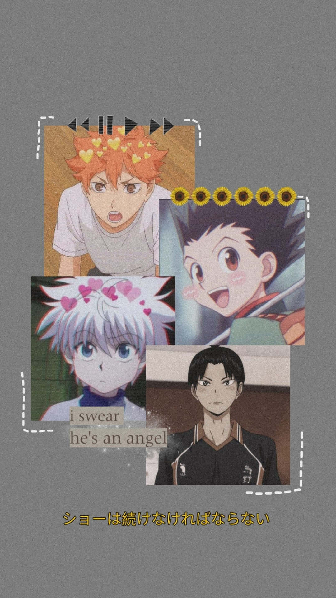 A dark and mysterious Hunter X Hunter Aesthetic Wallpaper