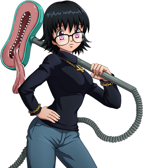 Hunter X Hunter Character With Vacuum PNG