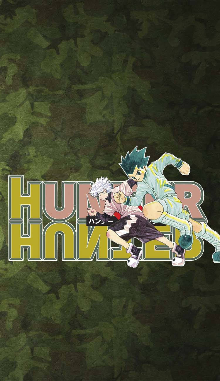 Download Gon And Killua Handshake From Hunter X Hunter Iphone Wallpaper