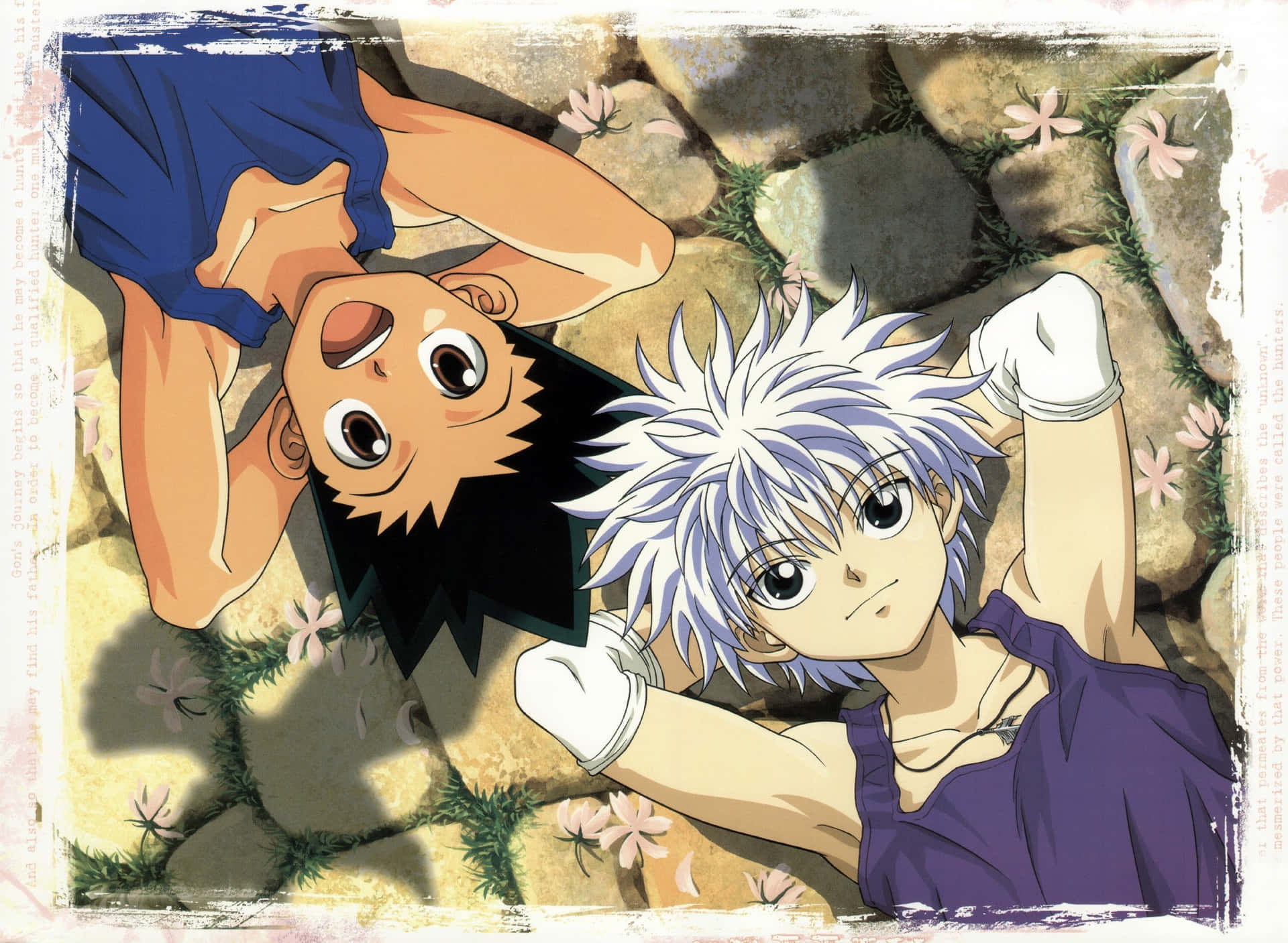 Up your gaming experience with a Hunter X Hunter laptop Wallpaper