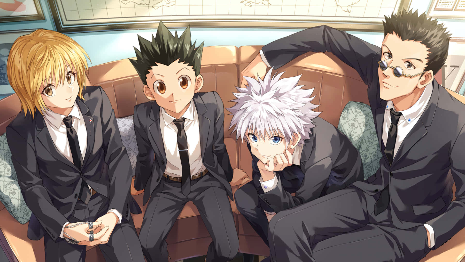 Gear up for your gaming with the all-new Hunter X Hunter Laptop Wallpaper